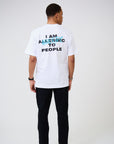 T-shirt Oversized Imprimé
"PEOPLE