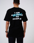 T-shirt Oversized Imprimé
"PEOPLE